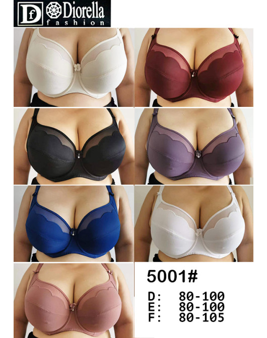 Гладкий бюстгальтер 5001 F Diorella