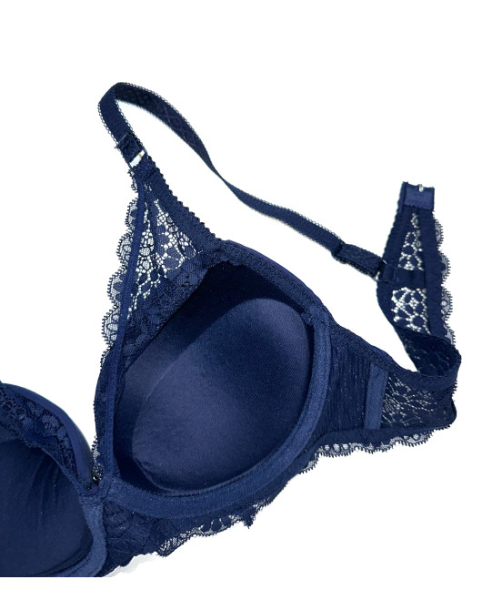 Гладкий бюстгальтер на коректорі7479 В BLUE ROSE